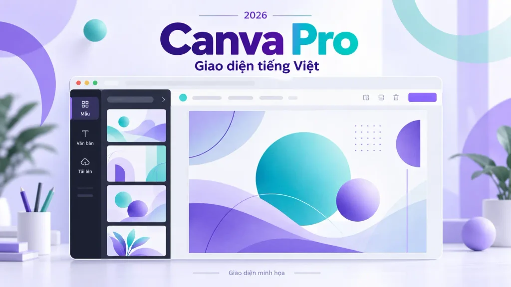 Đăng ký Canva Pro chính hãng tại Việt Nam 2026