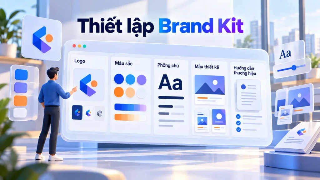 Thiết lập Brand Kit trong Canva Business cho doanh nghiệp
